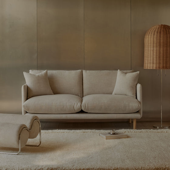 Zephyr 2.5 Seat Sofa - [ Byron Oyster ]