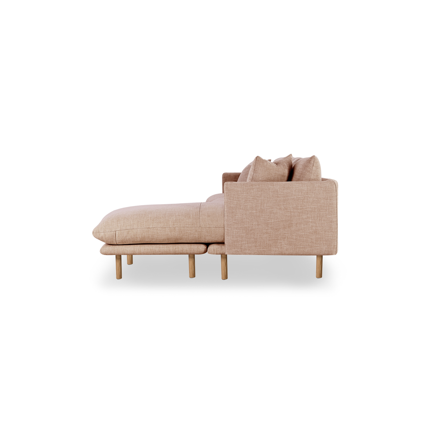 Zephyr Flip Chaise Sofa - [ Byron Biscuit ]