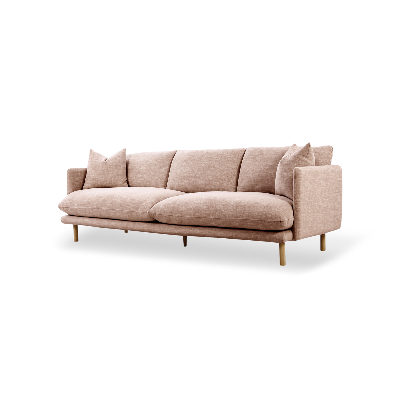 Zephyr 3.5 Seat Sofa - [ Byron Biscuit ]