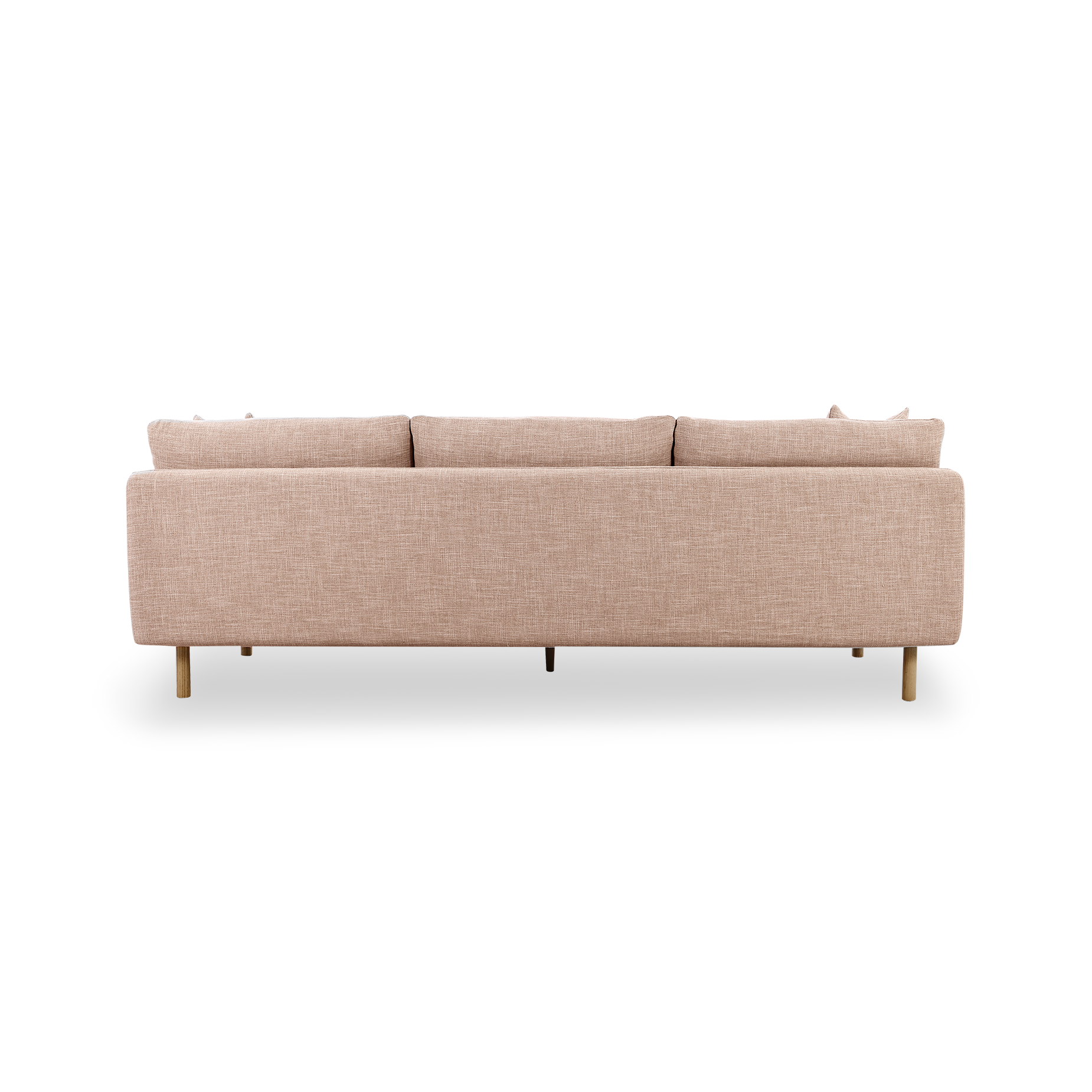 Zephyr 3.5 Seat Sofa - [ Byron Biscuit ]