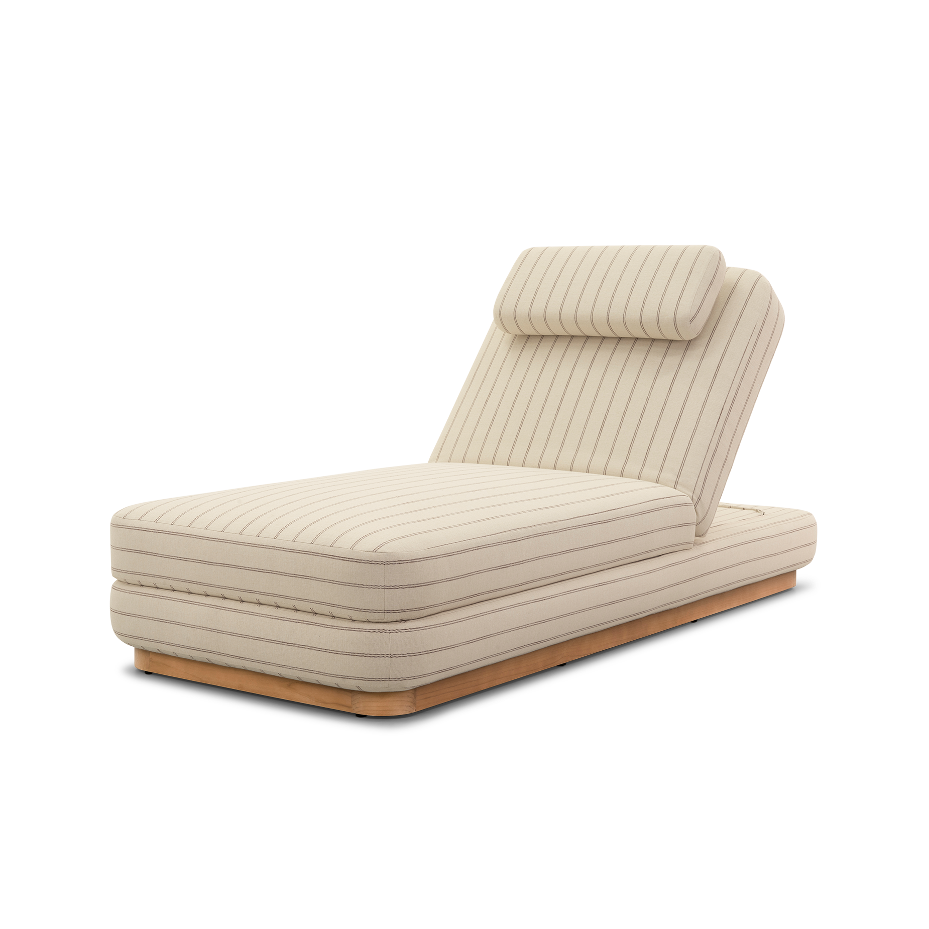 Stack Outdoor Sun Lounge - [ Terra Crema ]