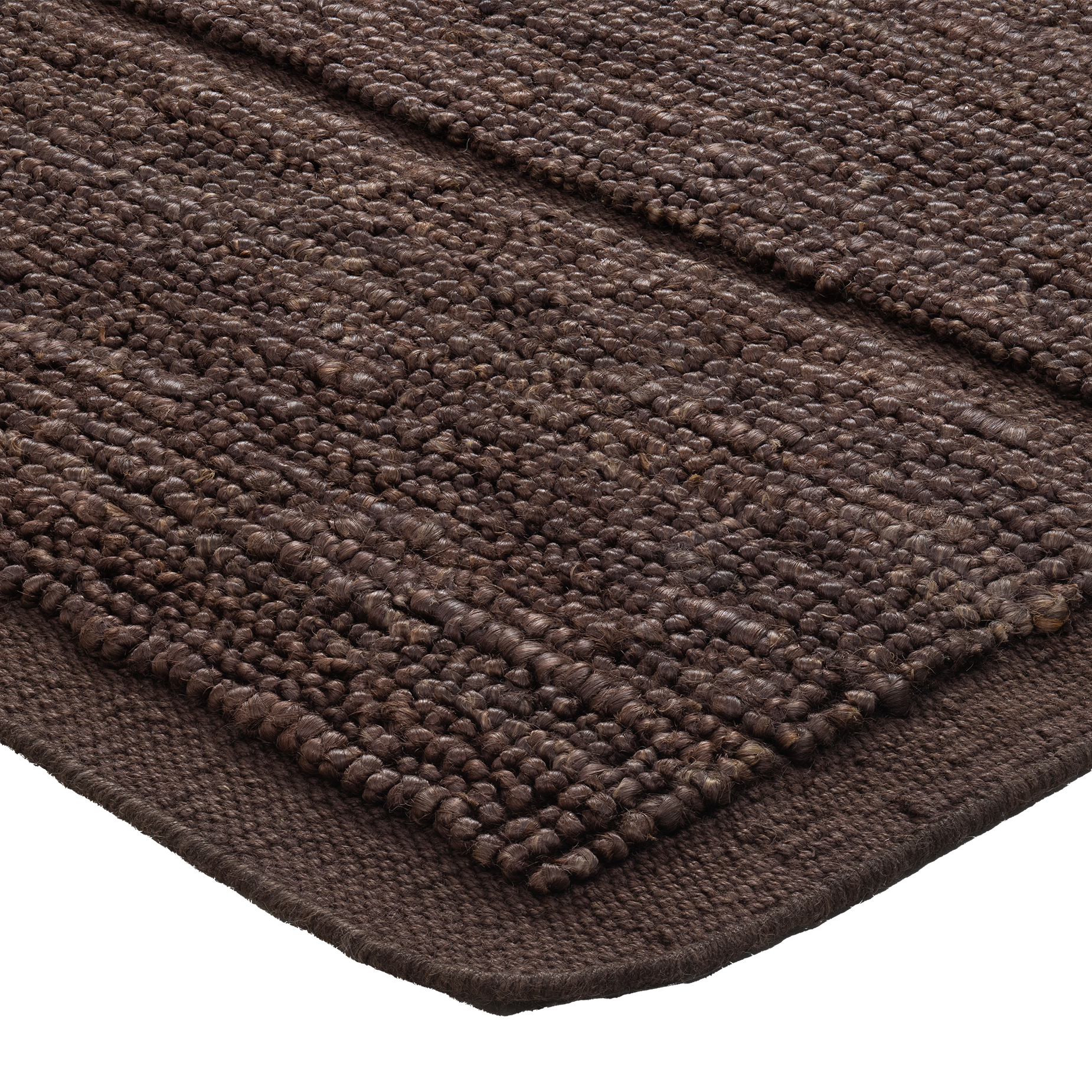 Relief Stripe Floor Rug 3 x 4m - [ Stripe Espresso ]