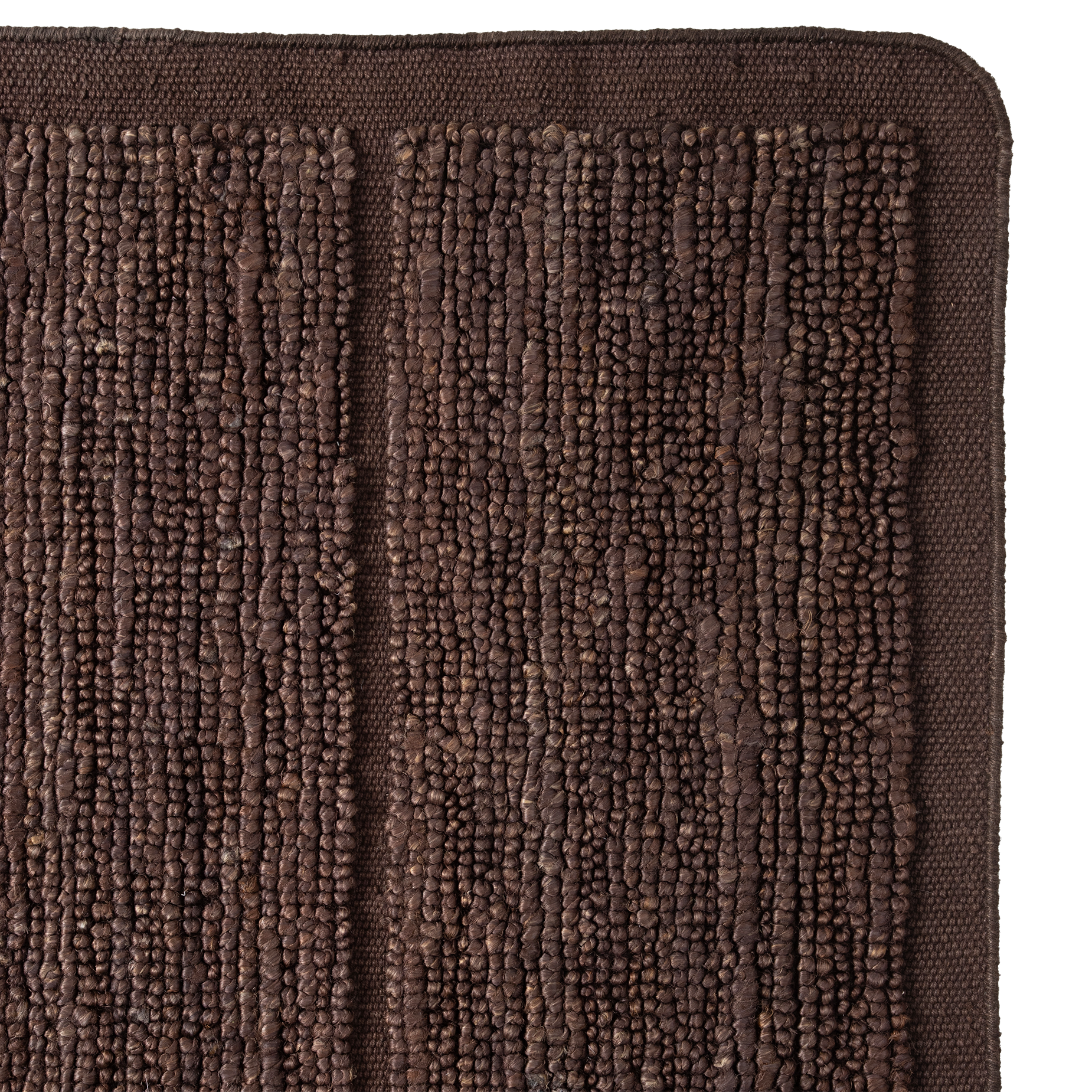 Relief Stripe Floor Rug 3 x 4m - [ Stripe Espresso ]