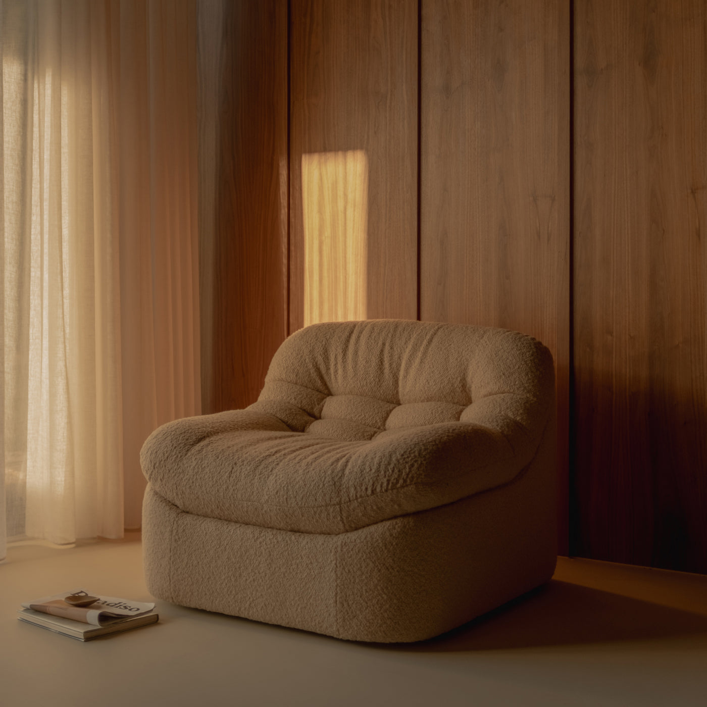 Glove Occasional Chair - [ Airlie Camel ]